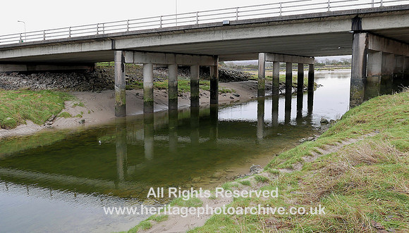 HRS 8784 Greenodd, A590 bridge looking southward