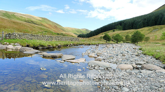 HRS 7672 Borrowdale stepping stones low water
