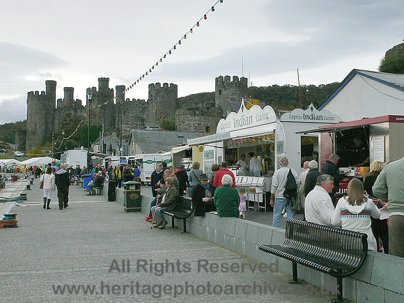 HRS 8807 Conwy, Food Festival on quay 2007