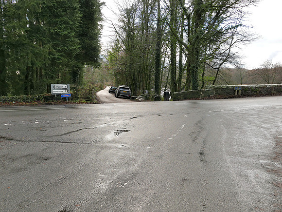 HRS 8813 Haverthwaite, tramway crossing point Haverthwaite bridge L7710153