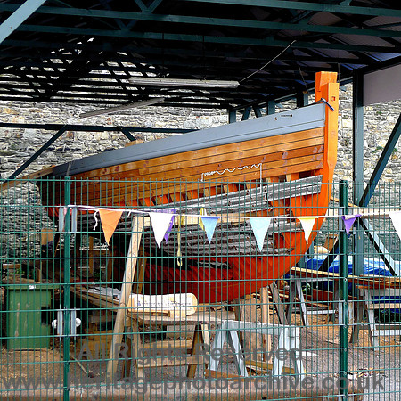 HRS 8827 Conwy quay, Crossfield boat  L1090789