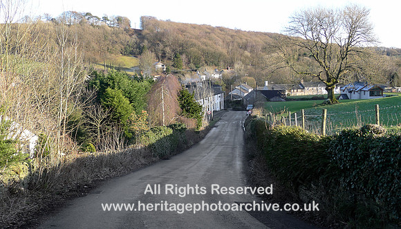 HRS 8853 Spark Bridge village from west L1170128