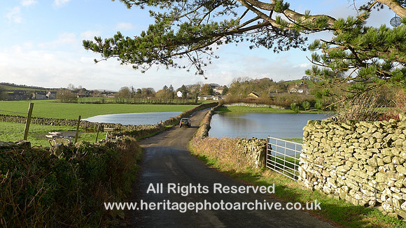 HRS 11661 Cark, flooded lane 2015