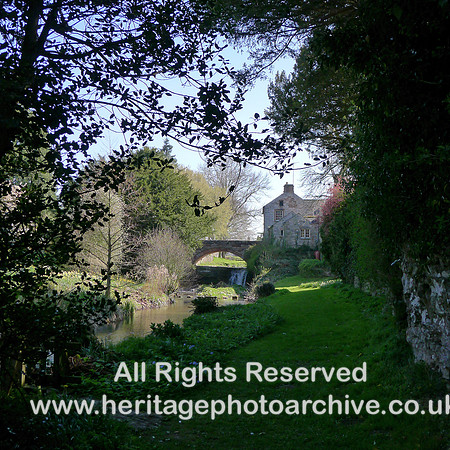 HRS 9022 Morland, Beck, bridge and sawmill L1150247