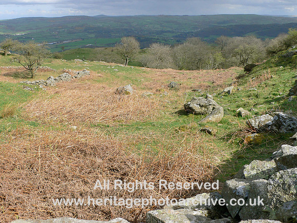 HRS 779 Llan Celynin meltwater channel at valley