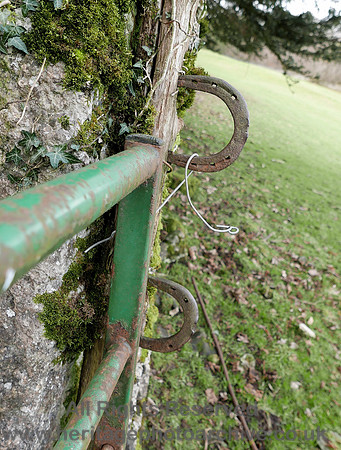 HRS 9070 Whitbarrow, near Rawson's, horseshoe gate catches L7710323
