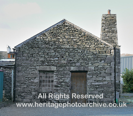 HRS 9104 Greenodd, gas works building L7710378