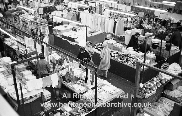 HRS 1822 General view Radcliffe market hall c1972