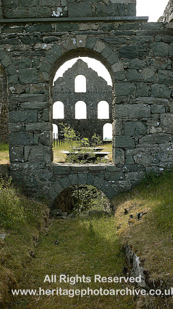 HRS 5553 Cwmystradllyn, Ynyspandy slate works,  watercourse 2008