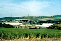 M62 Motorway Construction, General view 1972