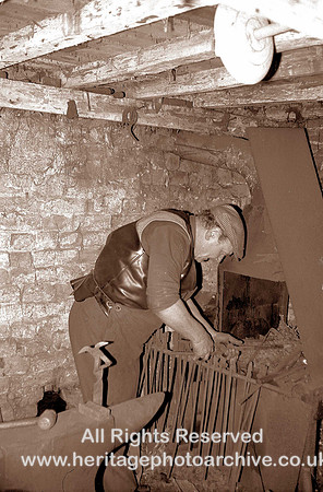HRS 2091 Mr Percival Tottington blacksmith at forge