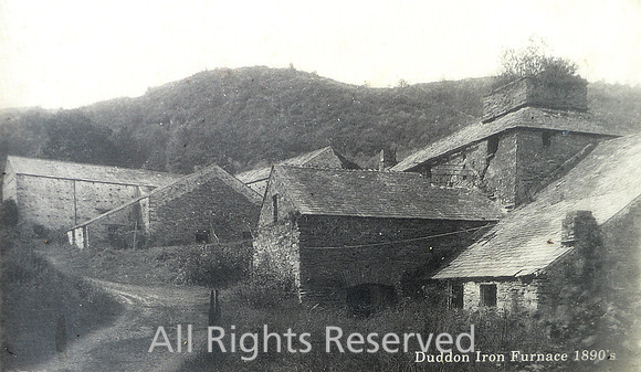 HRS 9223 Duddon iron furnace 1890s L1090892