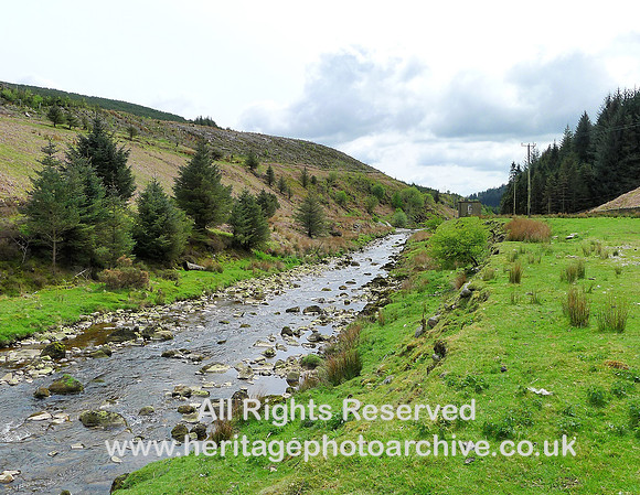HRS 9265 Dunsop Valley, straightened river course looking S L1170420