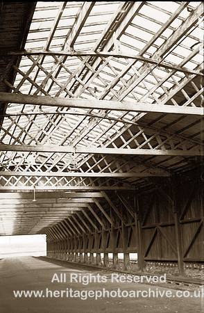 HRS 1926 Radcliffe Goods Yard timber transit shed 1967