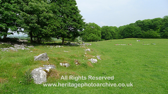HRS 9387 Little Urswick Crags, Romano-British farmstead View SSE L1170544