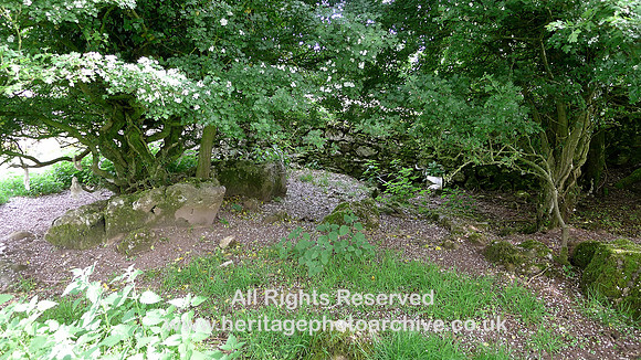 HRS 9396 Little Urswick Crags, posible stock enclosure south corner L1170553