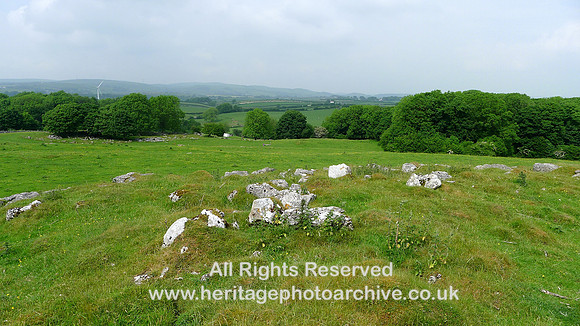 HRS 9403 Little Urswick Crags, Looking from raised area to N L1170565