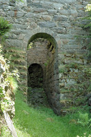 HRS 5544 Cwmystradllyn, Ynyspandy slate mill, waterwheel pit 2008