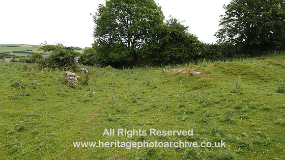 HRS 9441 Little Urswick, old stone walled roadway view SE SD26355 73889 L7720179