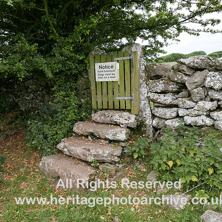 HRS 9447 Little Urswick, unusually narrow stile of two stoops SD 260738 L7720210