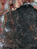 HRS 2571 Klondike Mine, working face, Crafnant 2003