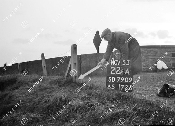 Radcliffe, MBBC Warth bridge Nov 1953