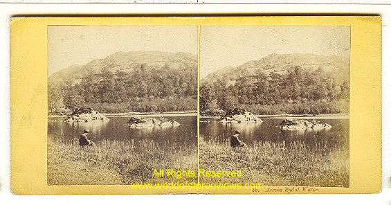 Lake District, Windermere Across Rydal Water