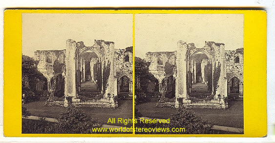 Lake District, Furness Abbey from east April 1865