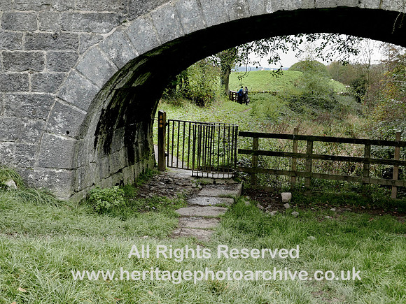 HRS 17836 Lancaster Canal, Sedgwick, over bridge with remnant towpath L7780113