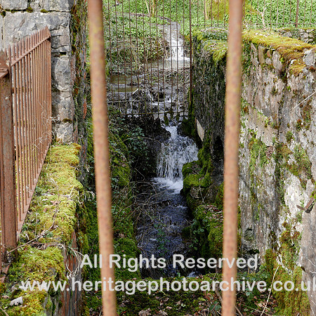 HRS 17807 New Sedgwick gunpowder works, leat to waterwheel at incorporating mill L7750245
