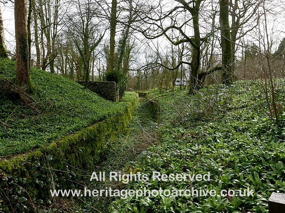 HRS 17822 New Sedgwick gunpowder works. building at side of leat L7750248