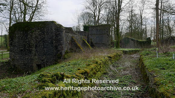 HRS 17828 New Sedgwick gunpowder works. rear of incorporating mill L7750253