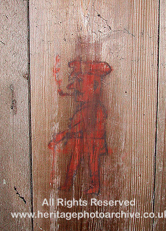 HRS 867 First World War Soldier Graffiti,  Snowdonia