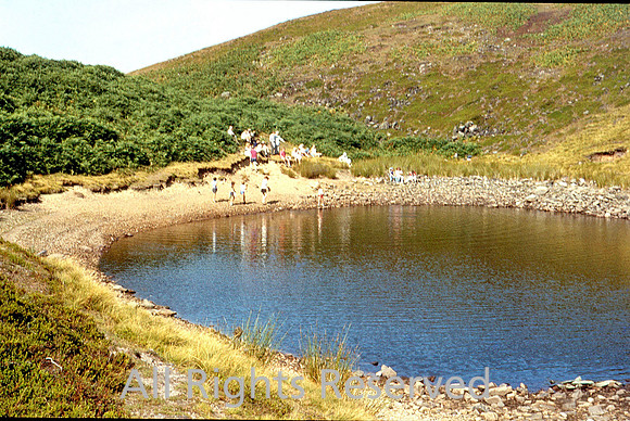 Littleborough, Clegg Moor secret lake 1981