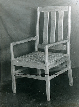 Square Oak Armchair