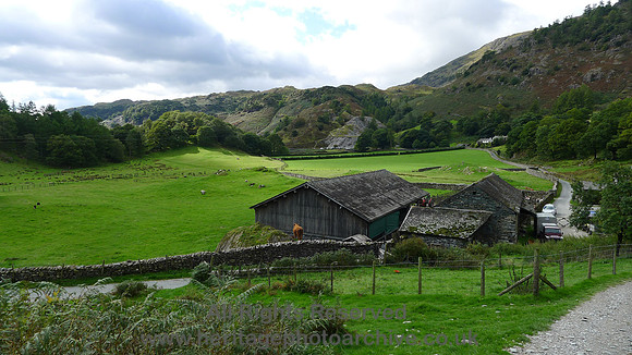 HRS 9671 High Tilberthwaite Farm looking SE L1180398