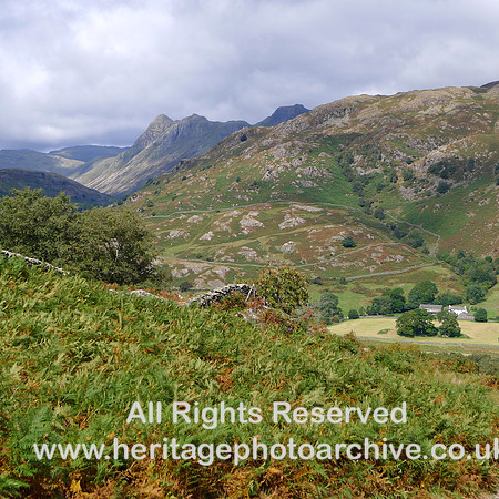 HRS 9676 Little Langdale and Langdale Pikes from S L1180428