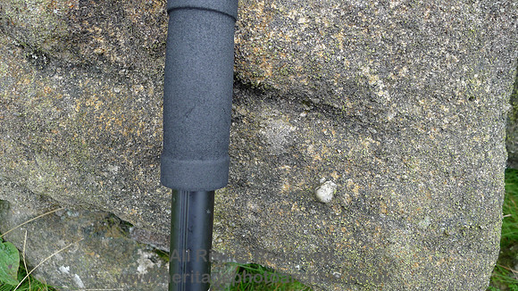 HRS 9698 Wycoller, close up of millstone grit boulder at SD933387 L1180498