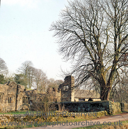 HRS 8919 Wycoller Hall near Colne 1980s
