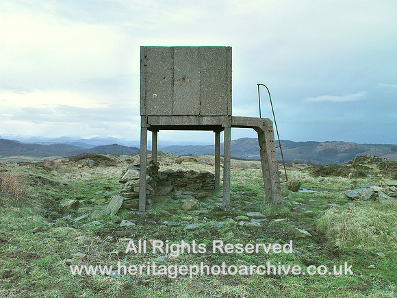 HRS 9756 Backbarrow, Royal Observer Corps, observation station SD 359834