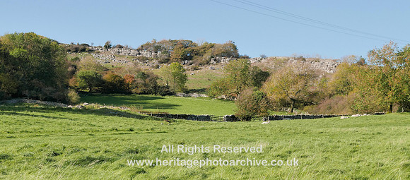 HRS 9781 Hampsfell, Cockle Wood, limestone escarpment SD 3994 7861 L7720837
