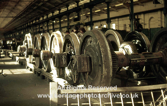 HRS 3378 Crewe Locomotive works, Wheels 1975