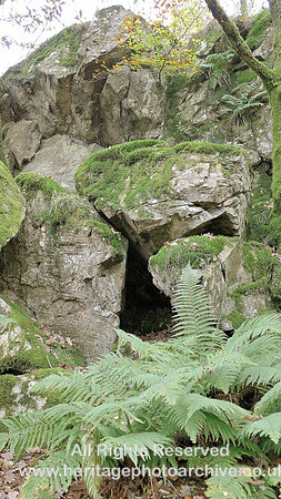 HRS 9795 Seathwaite, rockfall cave  L1180653
