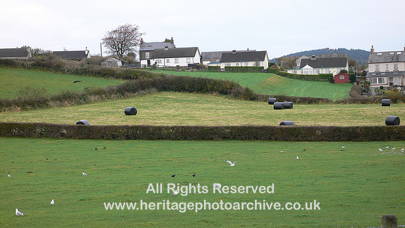 HRS 9817 Flookburgh Main Street note escarpment in field L1120266