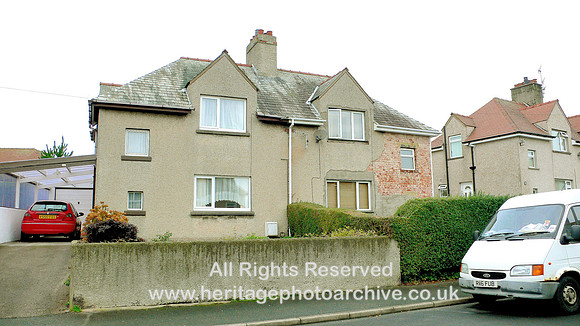 HRS 9821 Flookburgh, Ravenstown, Jutland Ave semi with brickwork exposed L1120254