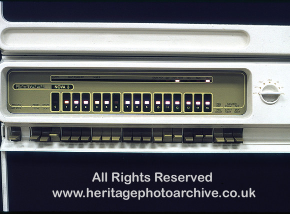 HRS 9862 Linotron 303 operations panel