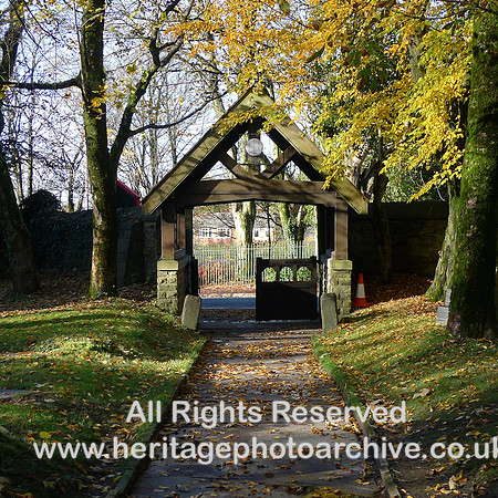 HRS 11776 Ainsworth, entrance to churchyard  Christ Church L1230433