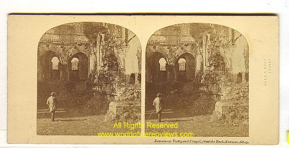Lake District, Remains of vestry and chapel Furness Abbey