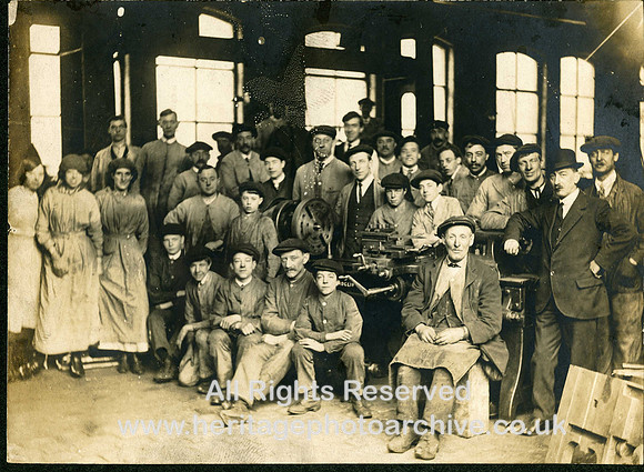 HRS 160 Sam Walker's engineers Radcliffe c1914