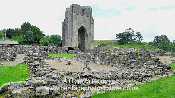 HRS 9891 Shap Abbey, Tower and columns L1110522